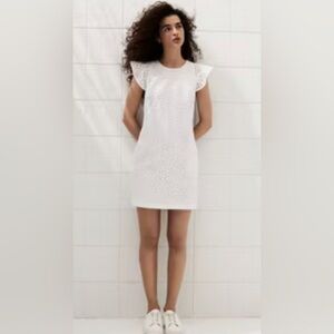 Banana Republic beige Mini Dress Size 6 linen blend